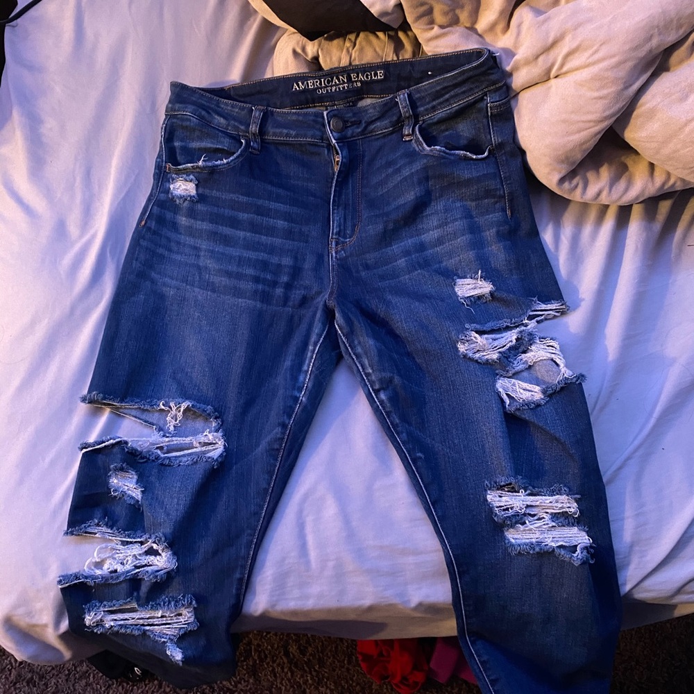 New AE high waisted jeggings